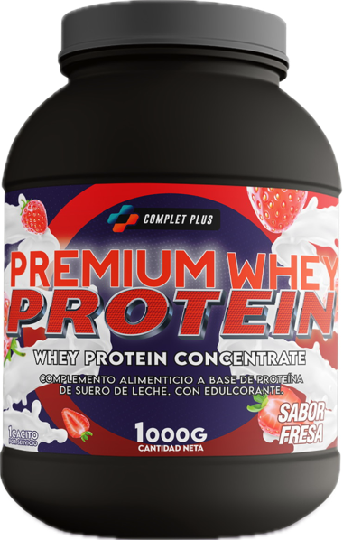 Premium Whey Protein - Sabor Fresa 1Kg