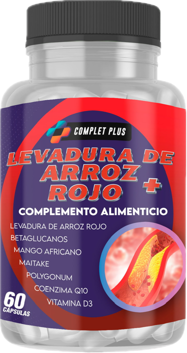 Suplemento Colesterol - Levadura de Arroz Rojo