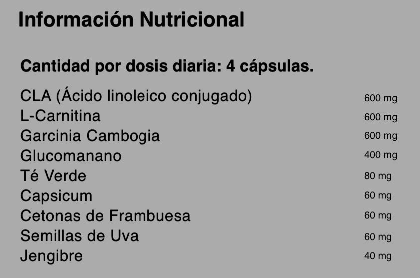 Quemagrasa - Termo Reductor